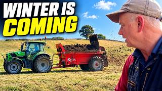 Two New Farm Robots… But Winter Feed Is Tight