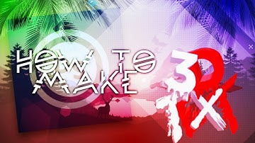 How to make 3D Text on Android!!