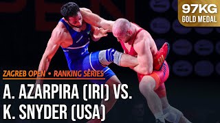 Kyle Frederick SNYDER (USA) vs. Amirali Hamid AZARPIRA (IRI)|Seniors Ranking Series 2024|Gold Medal
