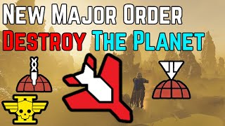 New Major Orders Destroy The Planet Helldivers 2 Meta Build Tips and Tricks