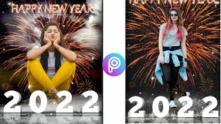 Happy New Year 2022 Photo Edit in Picsart