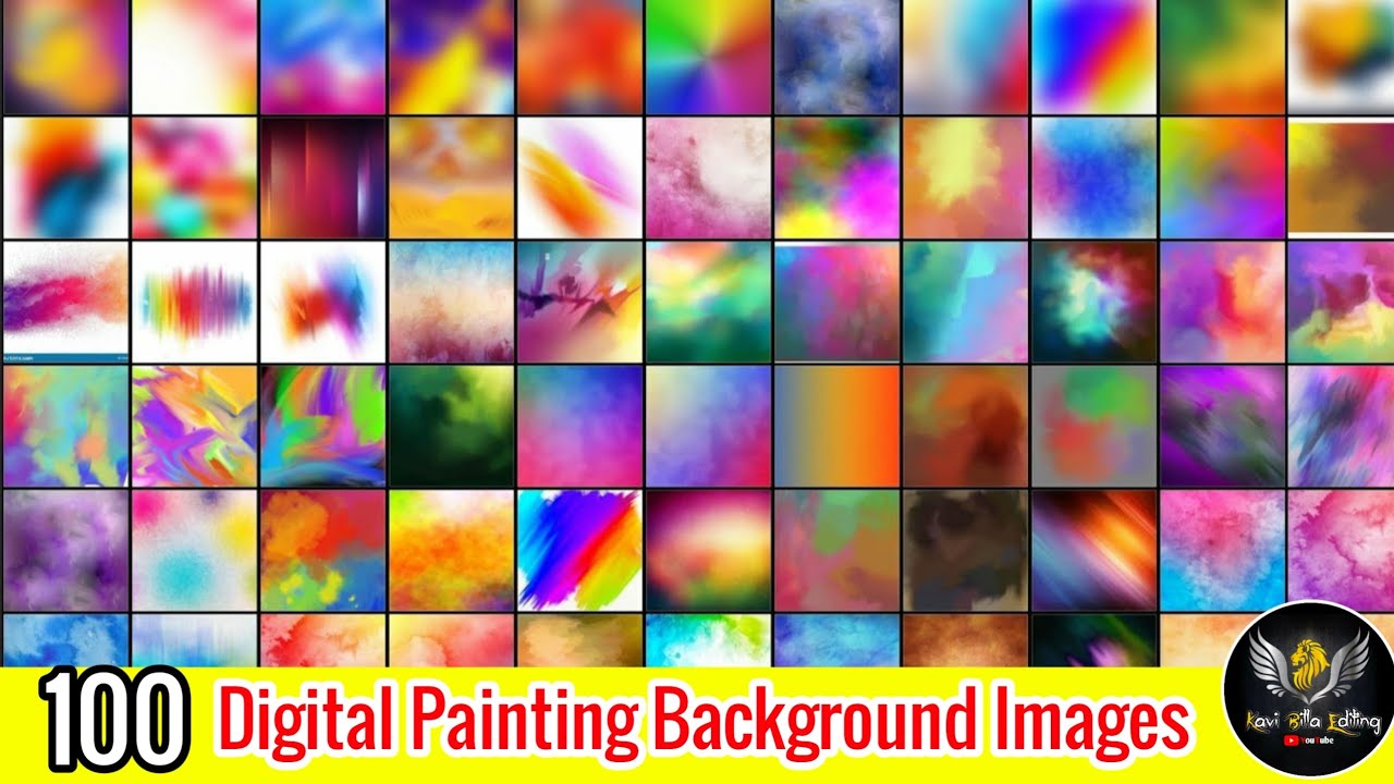 Digital Painting Background Images//Free Download//Kavi Billa Editing -  YouTube