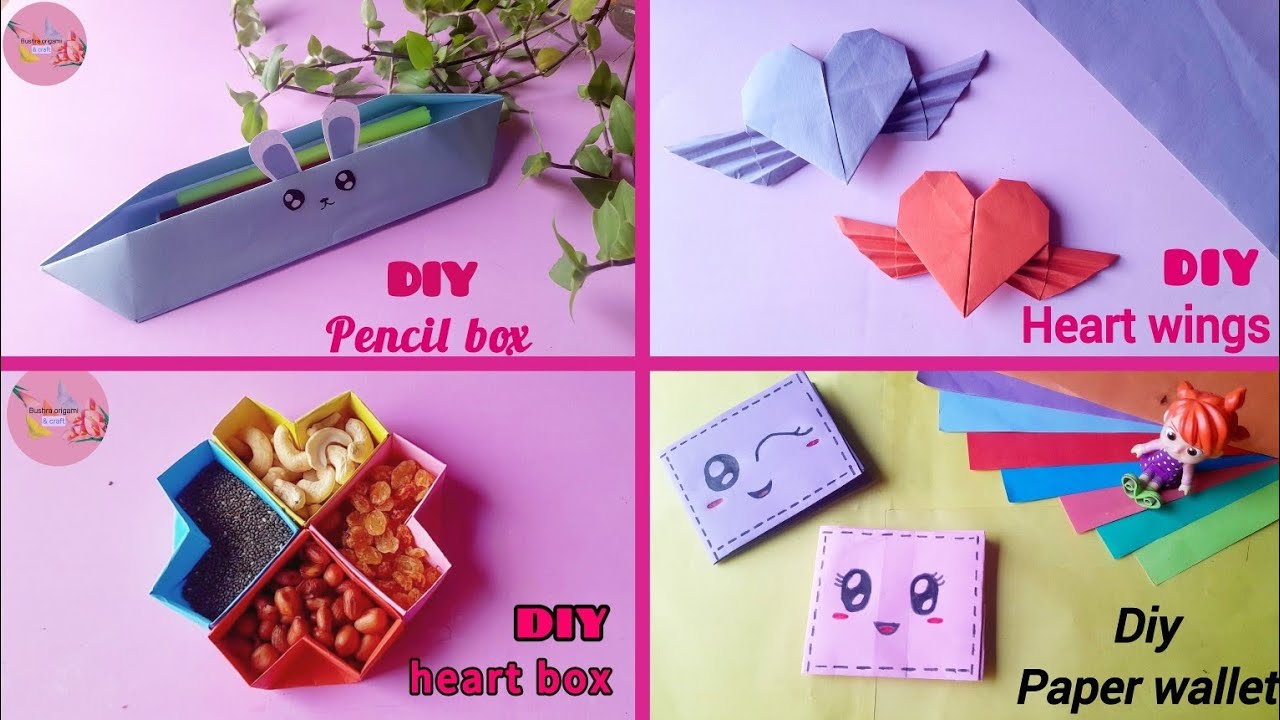 Diy paper cute crafts idea / easy crafts with paper - YouTube