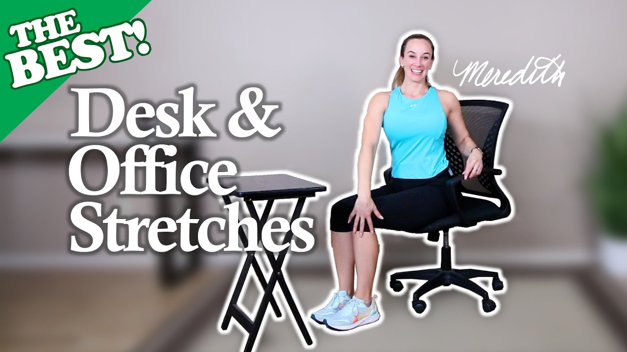 THE BEST Desk & Office Stretches | 10min - YouTube