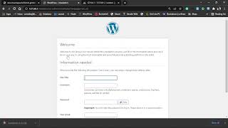 WordPress Installation Part 2