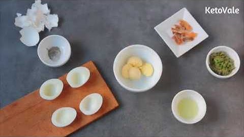 Keto Avocado Deviled Eggs with Bacon Low Carb Recipe