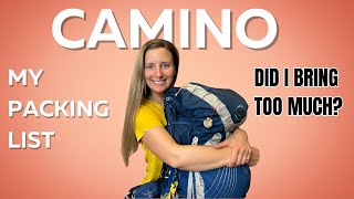 The ULTIMATE Camino de Santiago Packing List