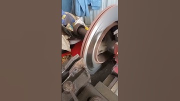 brake disc cutting