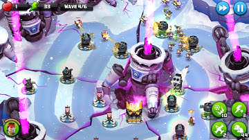 Alien Creeps TD - Level 26-Midnight Ridge - Veteran