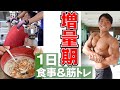 23歳大学院生。増量期の１日ルーティン【大会後１週目】