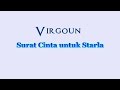 Virgoun - Surat Cinta untuk Starla | Lyrics on Screen