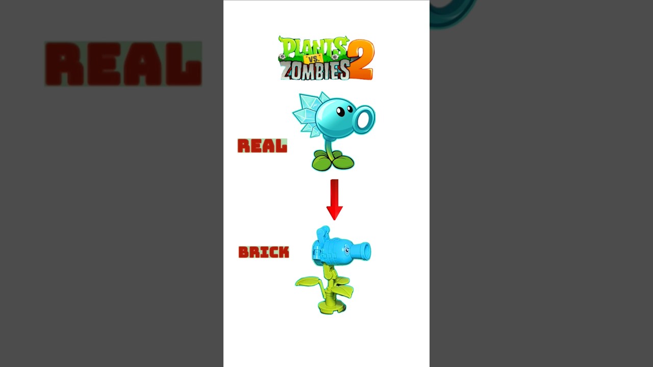 Снежный горошек в PVZ - скоростная сборка 