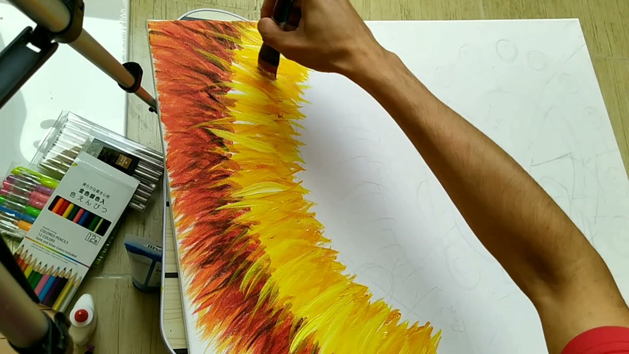 BACOLOD MASSKARA FESTIVAL ART PAINT ACRYLIC MANDALA 1/3 YouTube