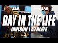 DAY IN THE LIFE OF A D1 ATHLETE- (SOCCER PLAYER)