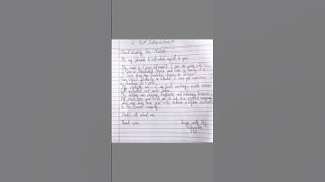 How to introduce yourself in english#interview #shorts