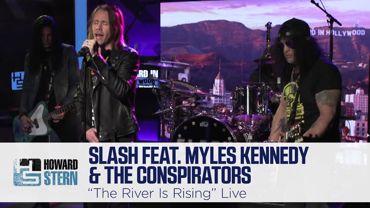 Slash ft. Myles Kennedy & the Conspirators “The River Is Rising” Exclusive for the Stern Show