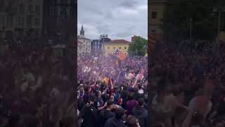 Barcelona Fan in milano #football #barcelonafootball