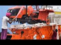 Kubota MU5501 Tractor 4x4 Harvester Mounding | K S combine Green Gold Harvester | Come to village