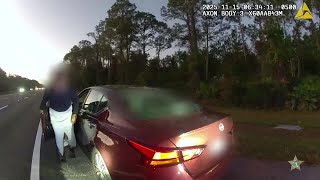 Watch: Frustrated SJC deputy arrests woman for excessive speed, unrestrained child