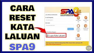 Cara reset password SPA9 2022