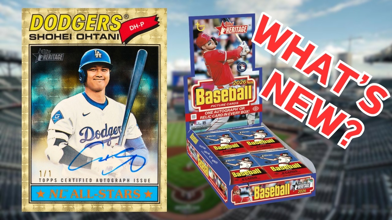🚨 You Need to Know About 2026 Topps Heritage Baseball! 🚨