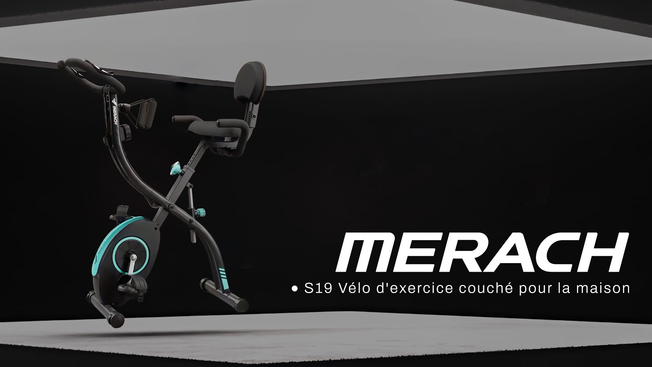 MERACH S15 4-in-1 Exercise Bike | The Ultimate Space-Saving Full-Body ...