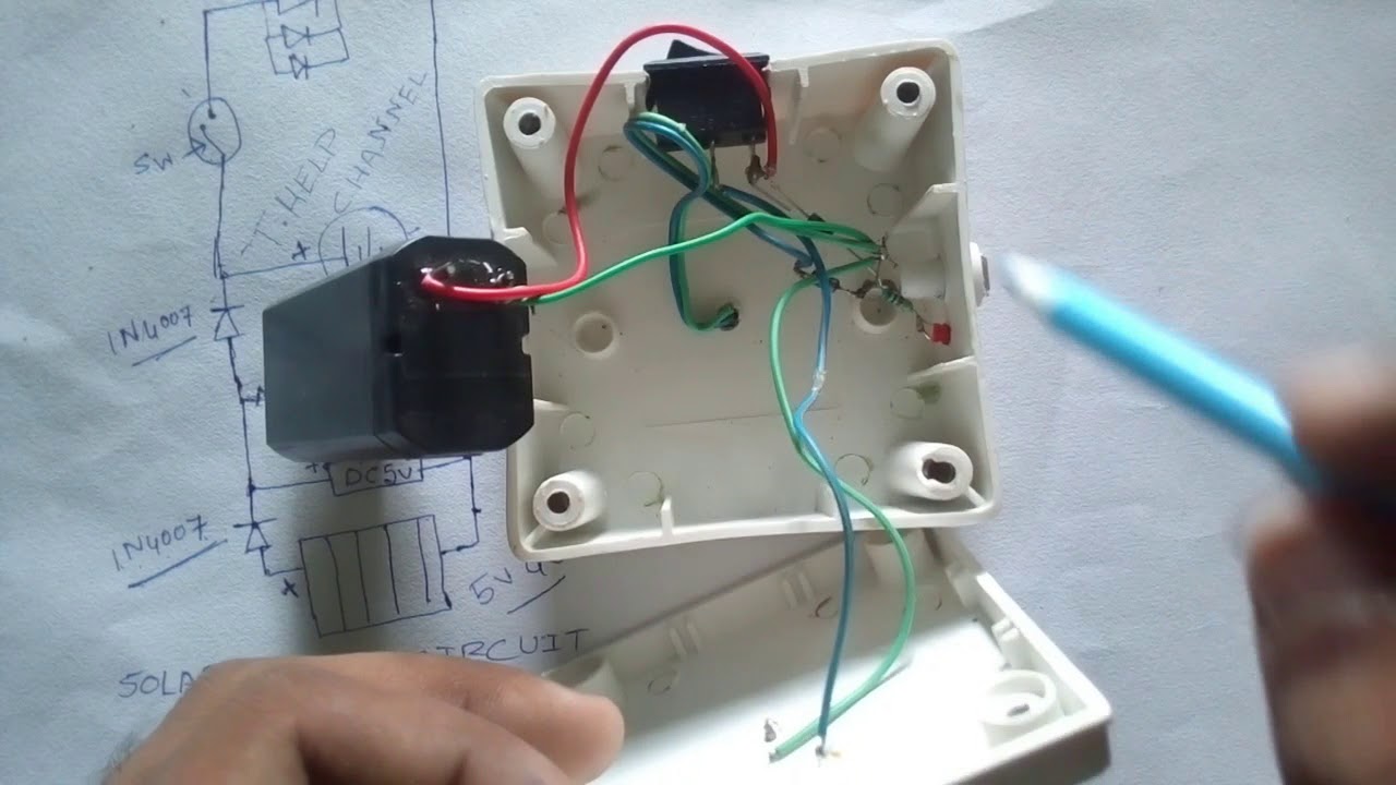 A solar light make at home - YouTube