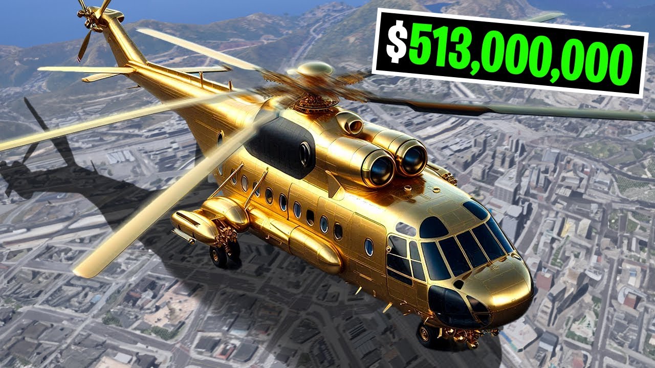 Upgrading to Most Expensive Helicopter on GTA 5 RP
