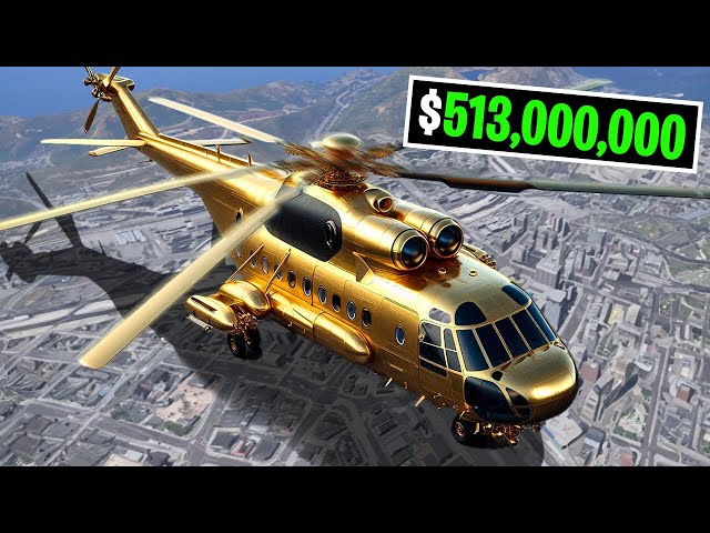 $1 to $1,000,000 Helicopter on GTA 5 RP class=