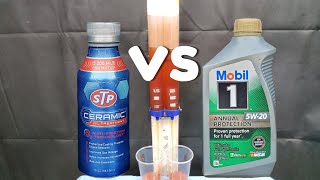 Stp Ceramic oil treatment vs Mobil1 Full Synthetic!