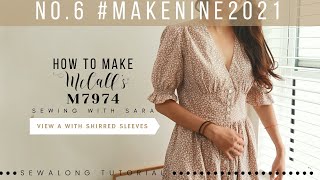 McCall's M7974 | Sew Along Tutorial from Sewing Therapy