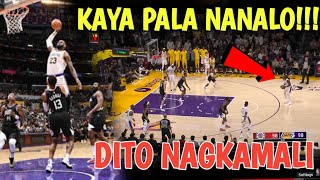 PAANO TINALO NG LAKERS ANG CLIPPERS? DAPAT MO ITONG MALAMAN! lakers NBA updates trending video!