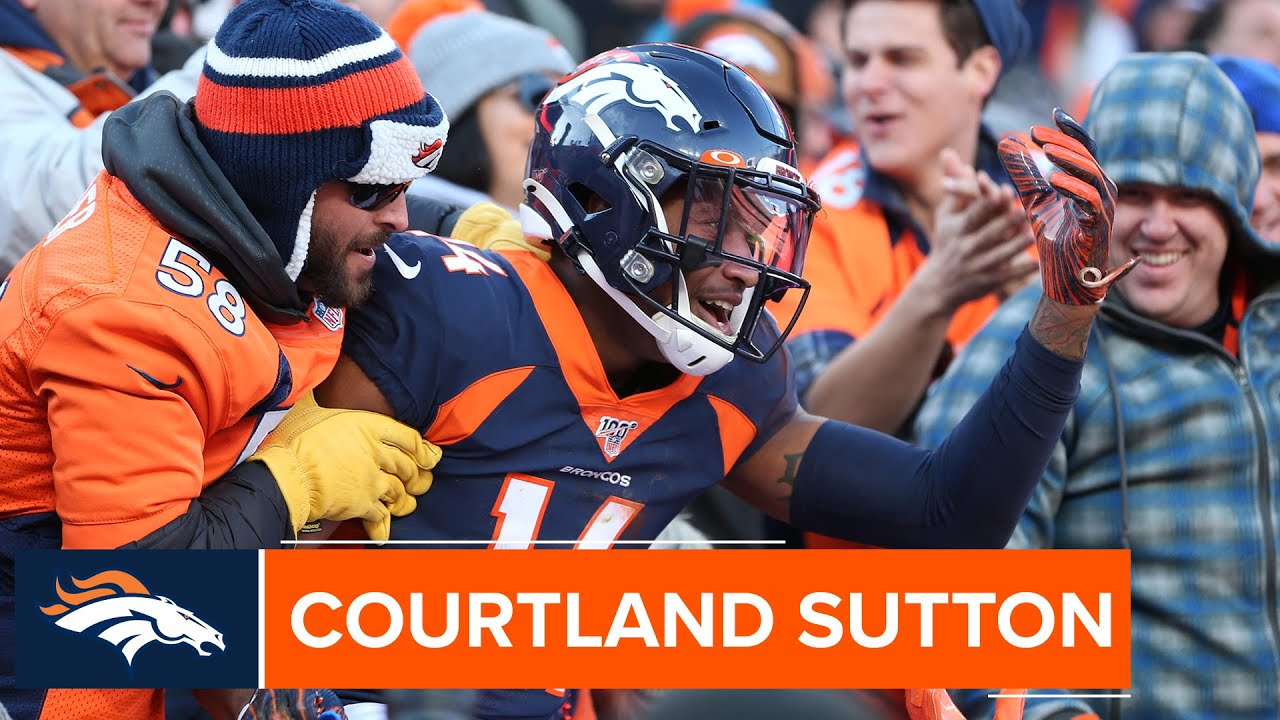 courtland sutton pro bowl jersey