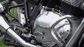 Royal Enfield Interceptor 650, Review & fitting of the compact engine bars!