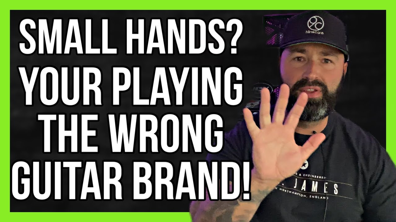 ARE YOU PLAYING THE WRONG GUITAR BRAND? SMALL HANDS NEED THE RIGHT GUITAR  IN THEM 