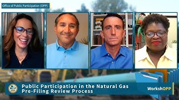 FERC OPP WorkshOPP: Public Participation in the Natural Gas Pre-Filing Review Process