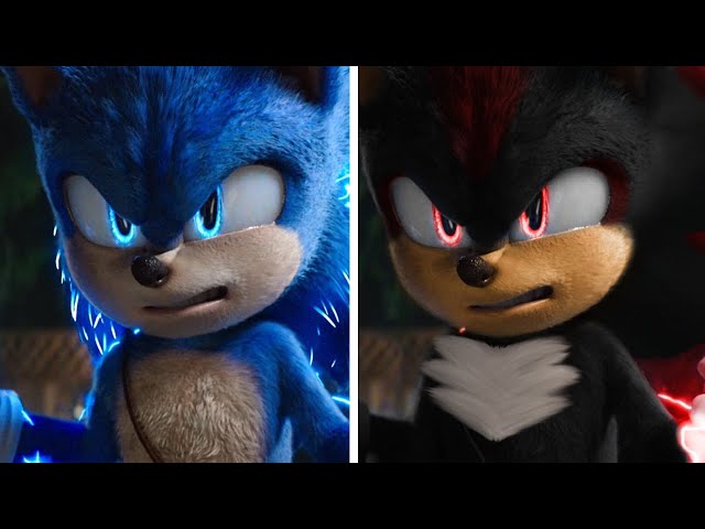 Sonic Movie Shadow Design  Shadow the hedgehog, Sonic the