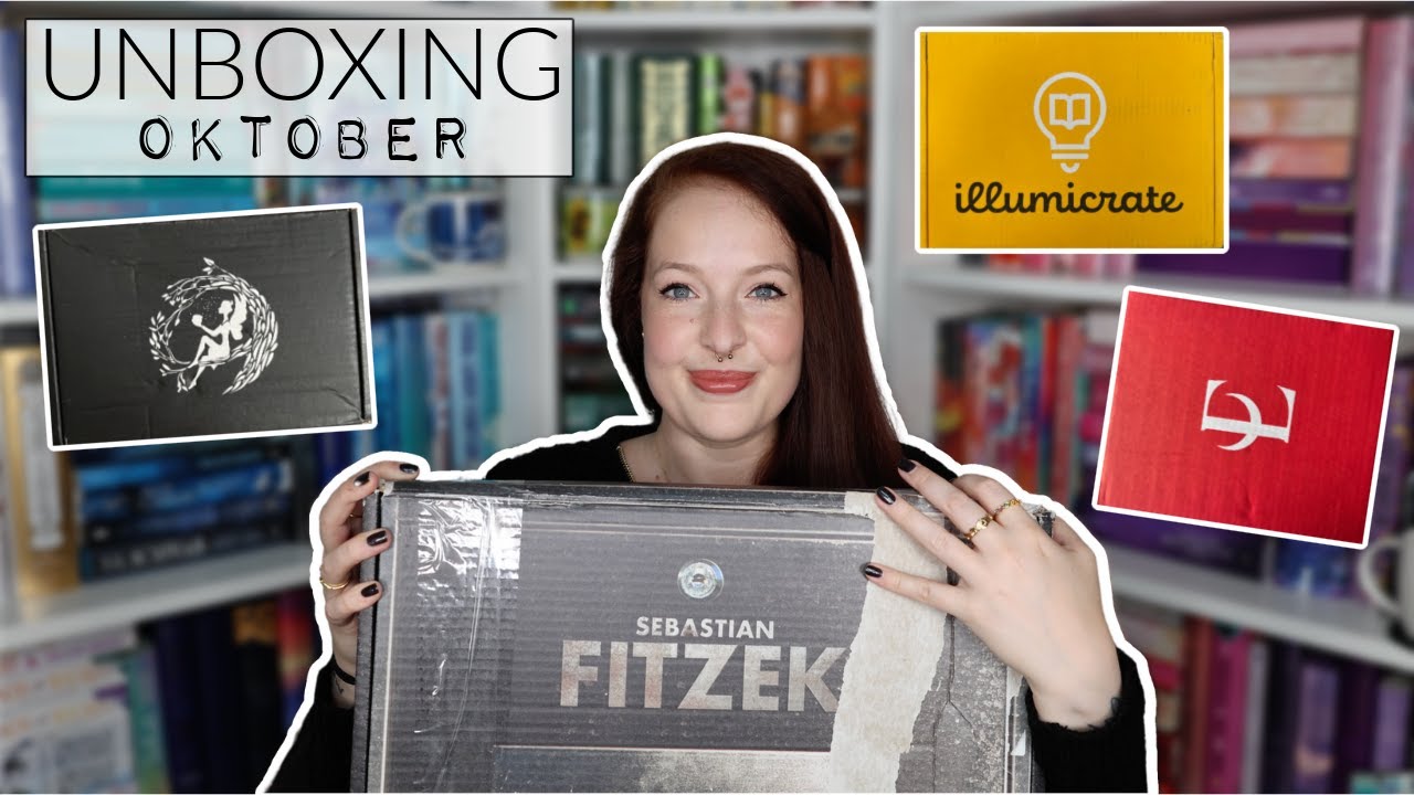 UNBOXING OKTOBER 2023 - Bloggerboxen, Fairyloot YA & illumicrate | reading with Maren