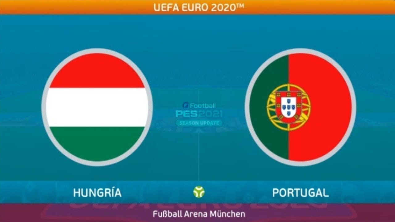 Hungria vs Portugal | UEFA EURO 2020 | PES 2021 | Gameplay PC - YouTube