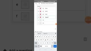 to make quiz in application word wall screenshot 5