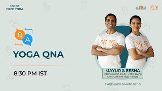 14 Day Yoga Challenge With Mayur Karthik & Eesha L Bonus Session L Qna Session L 830 Pm