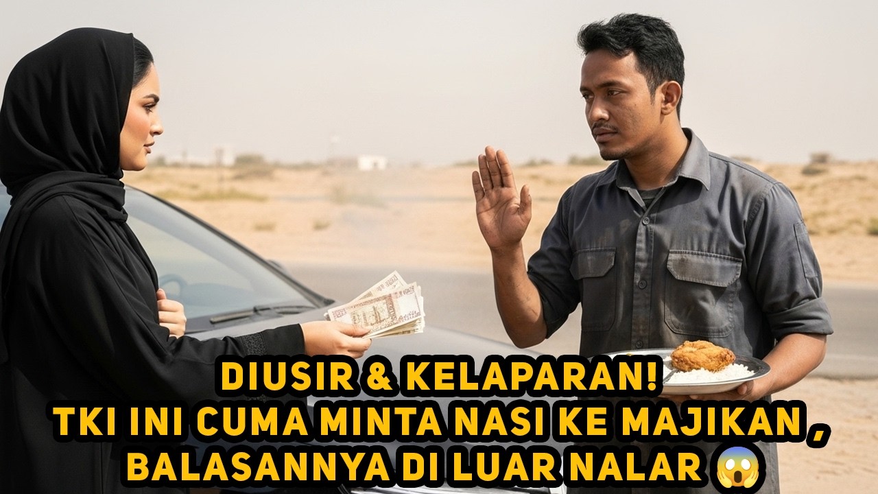 JANDA KAYA ARAB SYOK! TKI KELAPARAN CUMA MINTA NASI, BALASANNYA BIKIN MENANGIS 😭