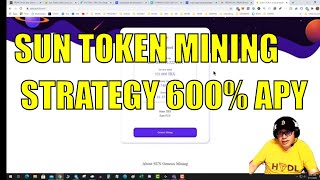Information My Tron Sun Token Mining Strategy Guide