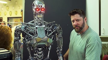 Creating Endoskeleton T-800 Schwarzenegger 