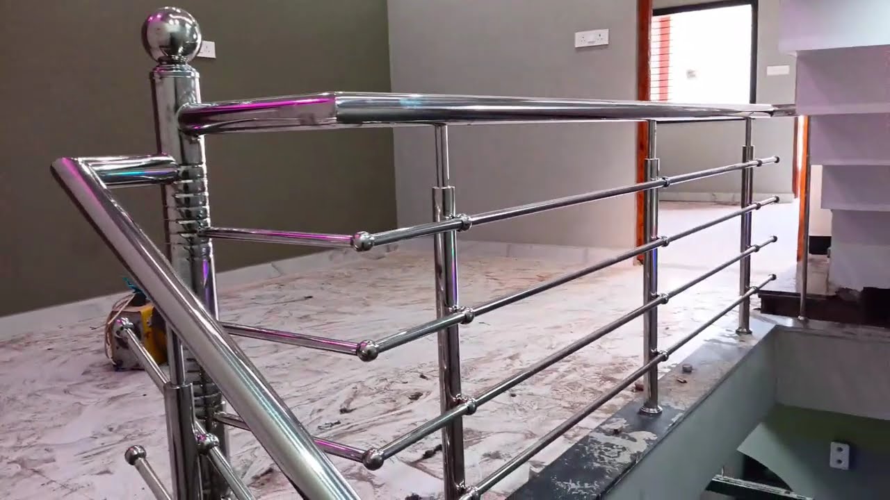 stainless steel railing for stairs | steel railing 304 design for home 