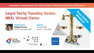 Legal Techy Tuesday Series: NEXL Virtual Demo