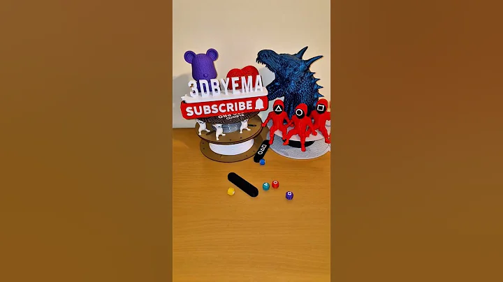 3D printed Squid Game 2 Gonggi Portable Game #3dprinting #howto