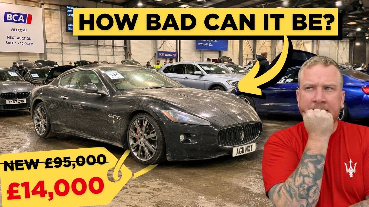 How Bad Is My Cheap Maserati From Auction?!