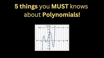 Polynomial Functions Explained Step-By-Step| Characteristics, Behaviour. Pre-Calculus 12, Algebra II