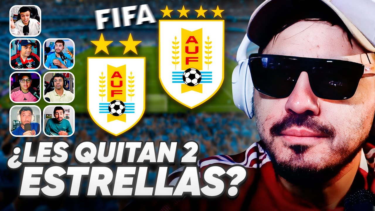 🔴FIFA NO RECONOCE 4 ⭐️ de URUGUAY Y FABRI EXPLOTA 👉 Mosquetermos